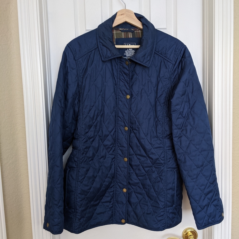 LL Bean quilted jacket